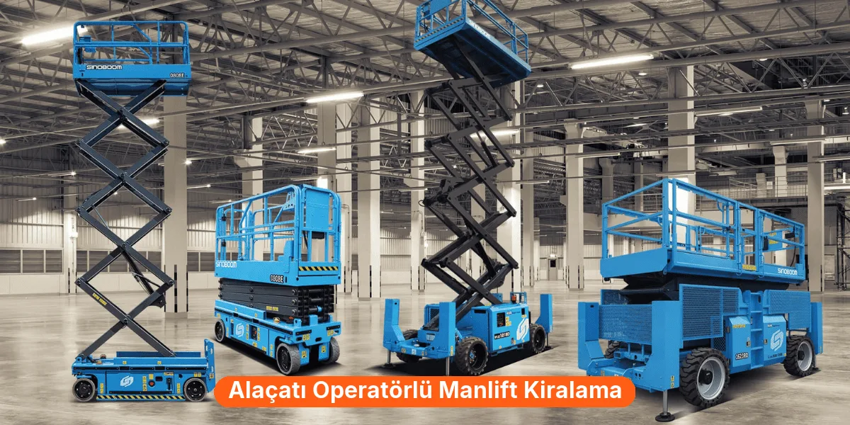 Alaçatı Operatörlü Manlift Kiralama